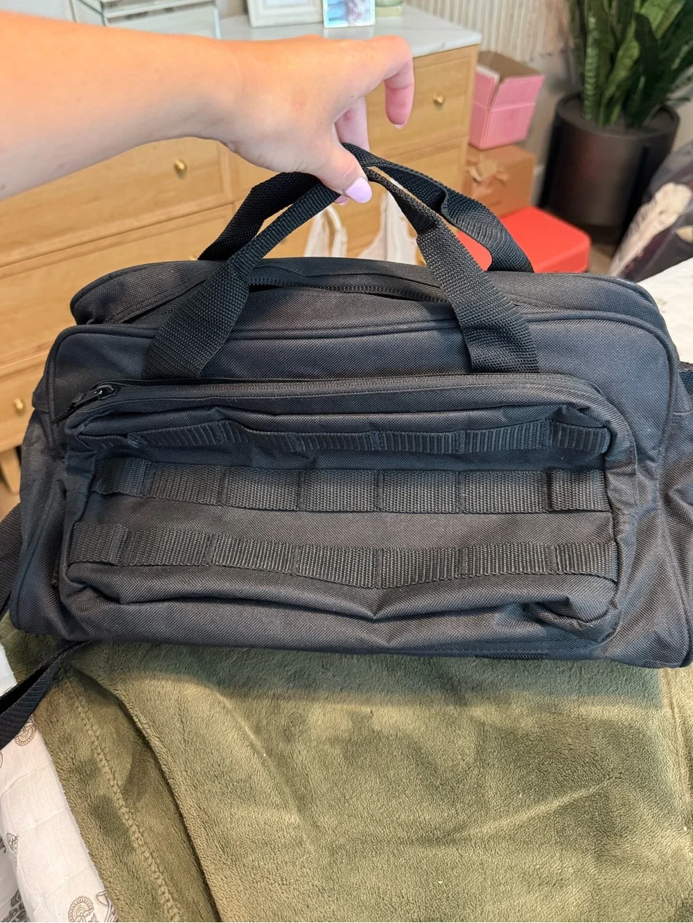 Tactical Gun Range/ Duffel Bag - Black